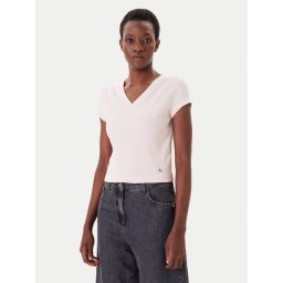 Calvin Klein Jeans Тишърт LV047C910G Розов Regular Fit