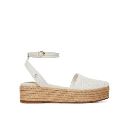 Tommy Hilfiger Еспадрили Knit Mesh Espadrille Platform FW0FW08743 Бял