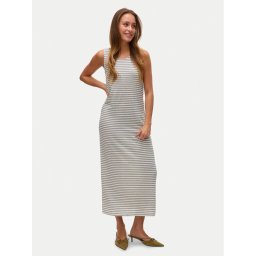 Vero Moda Ежедневна рокля Gina 10327658 Бежов Regular Fit