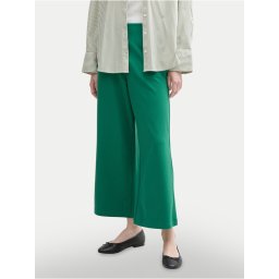 Tom Tailor Denim Панталони тип кюлоти 1042304 Зелен Relaxed Fit