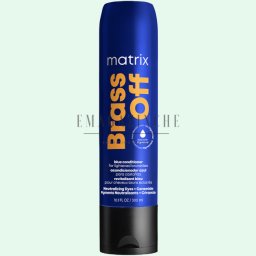 Matrix Total Results Балсам за неутрализиране на медни оттенъци 300 мл. Brass Off Brunette Blue Conditioner