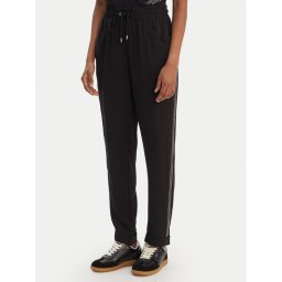 Liu Jo Sport Текстилни панталони TA6290 TS923 Черен Regular Fit