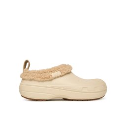 Crocs Чехли Classic Lined Shorty 211380 Екрю