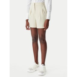 Patrizia Pepe Шорти от плат 8P0697/A545-B814 Бежов Regular Fit