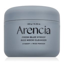Arencia Fresh Blue Hyssop Rice Mochi Cleanser 120 g