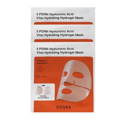 COSRX 5 PDRN Hyaluronic Acid Vital Hydrating Hydrogel Mask 3 x 34 g