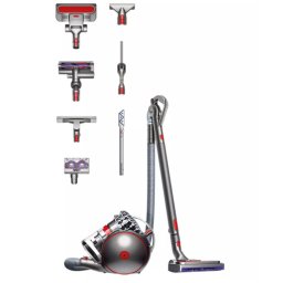 Прахосмукачка Dyson Cinetic BigBall Absolute 2, без торба, 700W, 0.8 l капацитет на контейнера, HEPA филтър, Cinetic циклон, сива