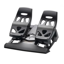 Педали Thrustmaster T-Flight Rudder (2960764), USB, за PC/XBOXONE/PS4, черни