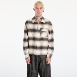 Риза REPRESENT All Over Initial Flannel UNISEX Latte S