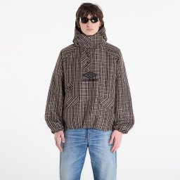 Яке Umbro by SlamJam Check Smock Anorak Beige/ Dark Brown M