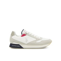 U.S. Polo Assn. Сникърси NOBIL003G Бял