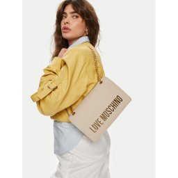 LOVE MOSCHINO Дамска чанта JC4192PP1LKD0110 Кремав