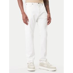 HUGO Дънки 50556632 Бял Regular Fit