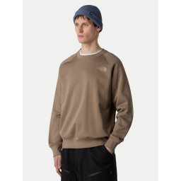 The North Face Суитшърт Redbox NF0A89FA Кафяв Regular Fit