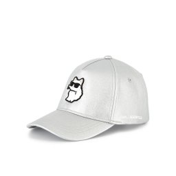 KARL LAGERFELD Шапка с козирка Z30392 Сив