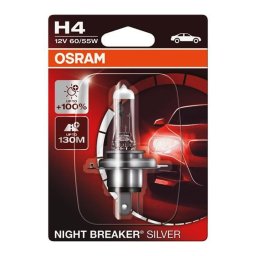 OSRAM NIGHT BREAKER SILVER 01B H4 60/55W 3200K