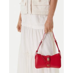 PINKO Дамска чанта Arthemis Shoulder Mini AI 24-25 PLTT 103512 A29V Червен