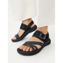 Merrell Сандали District 4 Backstrap J006436 Черен