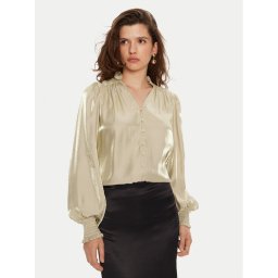 Bruuns Bazaar Блуза Harrietta BBW4228 Златист Regular Fit