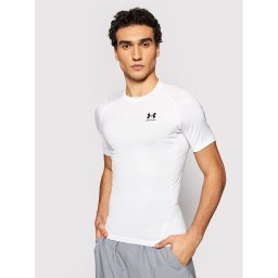 Under Armour Тениска от техническо трико Ua HeatGear® Armour 1361518 Бял Compression Fit