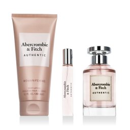 Abercrombie & Fitch Authentic Woman комплект за жени Eau de Parfum 100 ml + Eau de Parfum 15 ml + Ло
