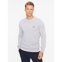Lacoste Пуловер AH1985 Сив Regular Fit