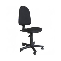 Офис стол Prestige C11, дамаска, регулиране на височина, черен