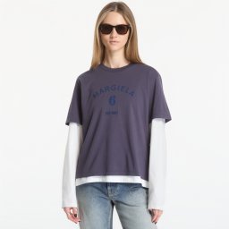 Тениска MM6 T-Shirt Midnight Blue L