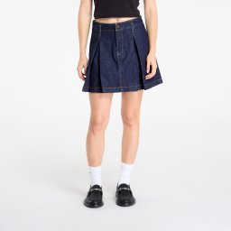Пола Calvin Klein Jeans Pleated Denim Skirt Blue 26
