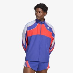 Яке adidas Adizero Archive Running Jacket Dual Indigo/ Semi Lucid Red/ White M