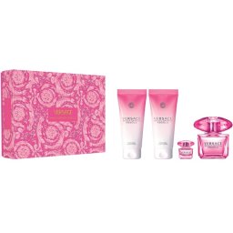 Versace Bright Crystal Absolu Комплект (EDP 90ml + EDP 5ml + BL 100ml + SG 100ml) за Жени