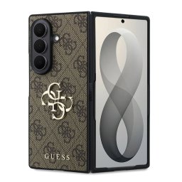 Кейс Guess PU 4G Metal Logo Case за Samsung Galaxy Z Fold 8 Ultra - Кафяв