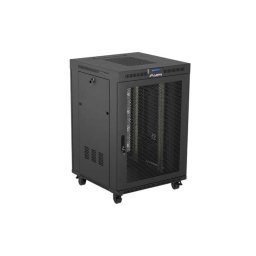 Lanberg rack cabinet 19" free-standing 22U/800x800 (flat pack) with mesh do