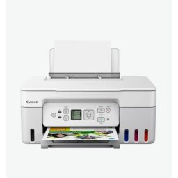 Canon PIXMA G3470 - МФУ Печат/Копир/Скен, Wi-Fi, 11ipm, CISS, 100л, LCD - Бял