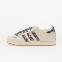 Обувки adidas x Liberty London Superstar II Kids Core White/ Orchid Fusion/ Gum 1 4.5