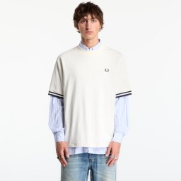 Тениска FRED PERRY Bold Tipped Tshirt Ecru M