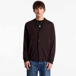 Пуловер FRED PERRY Classic Cardigan Rich Brown L