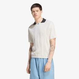 Джърси adidas Cable Knit Football Jersey Cloud White XL