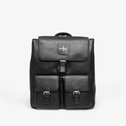 Раница Calvin Klein Bold Pebble Flap Backpack Black Universal