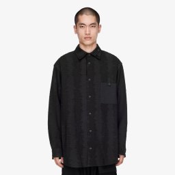 Риза Y-3 Deco Stitch Long Sleeve Shirt Black M