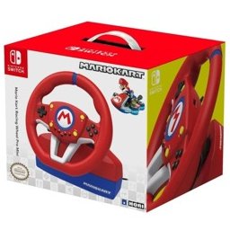 Волан с педали HORI Mario Kart Racing Wheel Pro Mini, за Nintendo Switch, червен
