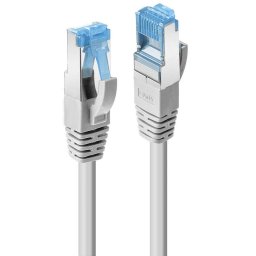 Пач кабел LINDY 47142, S/FTP, Cat.6A, 50m, сив