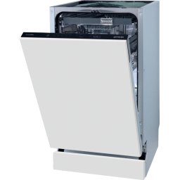 Съдомиялна машина за вграждане Gorenje GV543D15, 10 комплекта, 45 см, SpeedWash, Енергиен клас A, Бял