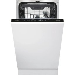 Съдомиялна машина за вграждане Gorenje GV573B15, 10 комплекта, 45 см, SpeedWash, Енергиен клас B, Бял