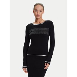 Liu Jo Sport Пуловер TF5209 MS49I Черен Regular Fit