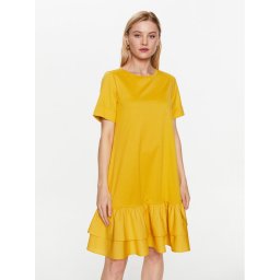 Weekend Max Mara Ежедневна рокля Vanna 2356210331 Жълт Regular Fit