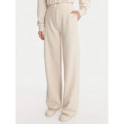 Guess Долнище анцуг V6RB03 KD761 Кремав Wide Leg