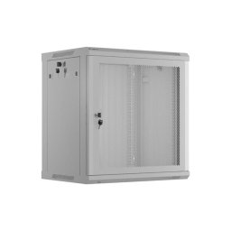 Lanberg rack cabinet 19" wall-mount 12U/600x450 with perforated door grey (