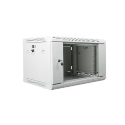 Lanberg rack cabinet 19" wall-mount 6U / 600x450 for self-assembly (flat pa