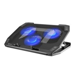Natec Laptop Cooling Pad Oriole 15.6-17.3" 3 Fans, Led Light, 2 USB